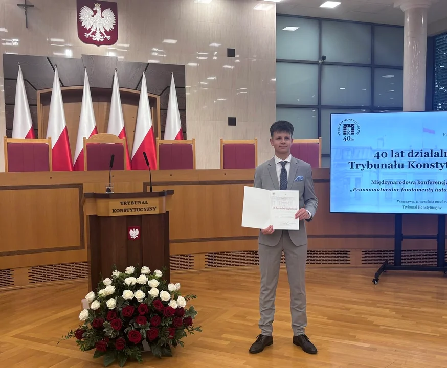 Aleksander Rękawek z Garwolina najlepszy w Polsce! - Zdjęcie główne
